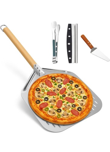 Pizza peel tools set - pizza,