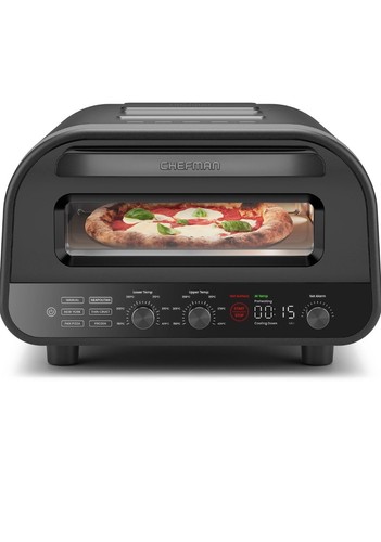 Chefman 30cm indoor pizza oven - chefman,
