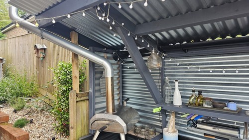 Extension flu for outdoor - extension,