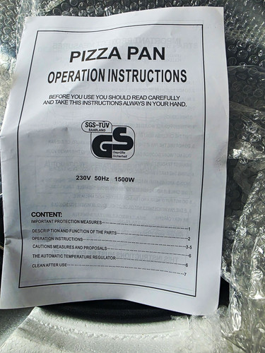 Electric pizza oven - electric,