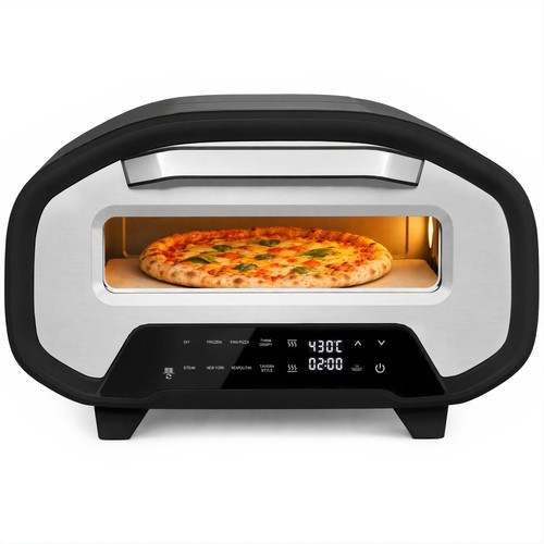 Homcom pizza oven - pizza, 12